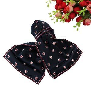 100% Polyester  Printed Scarf For School