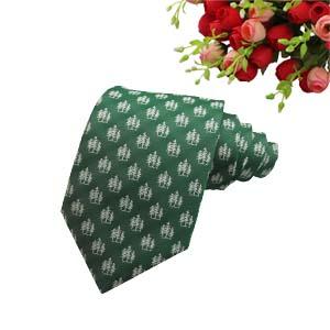 100% Microfiber Woven Necktie with Logo